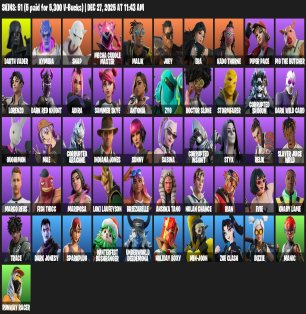 🎨 51 skins | 🌟 Fortnite account