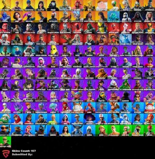 🎨 158 skins | 🌟 Fortnite account