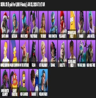 🎨 25 скінів | 🌟 Fortnite акаунт