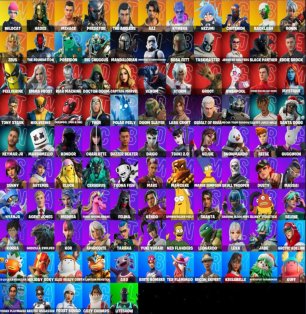 🎨 104 skins | 🌟 Fortnite account