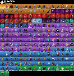 🎨 198 скінів | 🌟 Fortnite акаунт