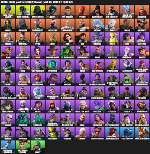 🎨 103 скінів | 🌟 Fortnite акаунт