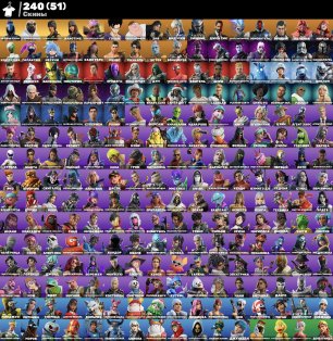 🎨 240 skins | 🌟 Fortnite account