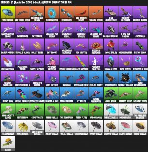 🎨 104 skins | 🌟 Fortnite account