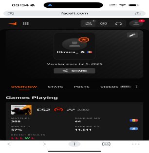 🎮 Cs2 Prime | 🎯 Faceit LVL 5 | 🕒 360 hours — Ready for Ranked