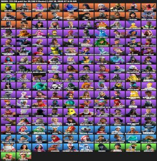 🎨 172 скінів | 🌟 Fortnite акаунт