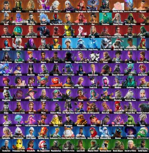 🎨 144 skins | 🌟 Fortnite account