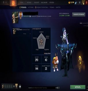 🏅 MMR 7863 | 🕒 167 годин | 🛡 12000