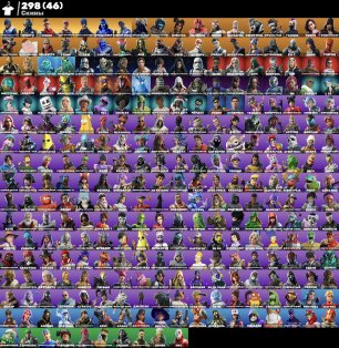 🎨 300 скинов | 🌟 Fortnite аккаунт