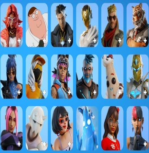 🎨 86 скінів | 🌟 Fortnite акаунт