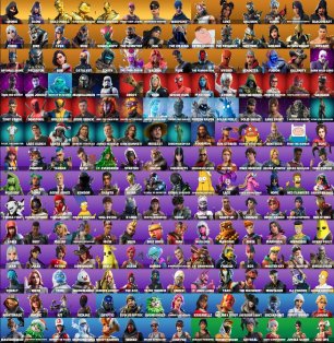 🎨 196 skins | 🌟 Fortnite account
