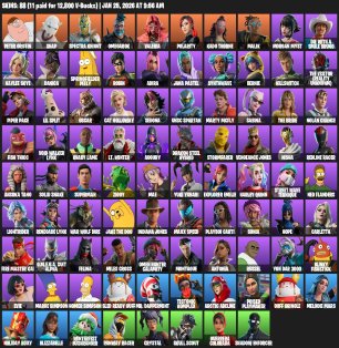 🎮 88 скинов | 🌟 Fortnite аккаунт