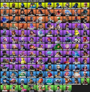 🎨 182 скінів | 🌟 Fortnite акаунт