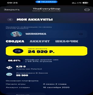 🎨 83 скінів | 🌟 Fortnite акаунт