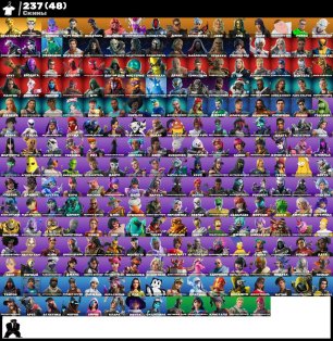 🎨 237 skins | 🌟 Fortnite account