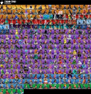 🎨 328 скінів | 🌟 Fortnite акаунт