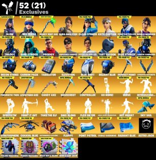 🎨 172 skins | 🌟 Fortnite account