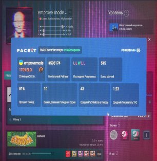 CS Прайм | 🎯 Faceit LVL 4 | 🕒 1700 ELO — Готовий до рейтингових матчів