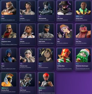 🎨 43 skins | 🌟 Fortnite account