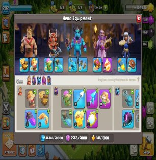 🏰 Clash of Clans акаунт | 16 ратуша | 202 рівень