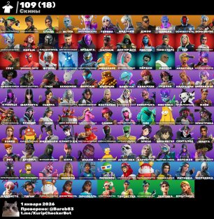 🎨 112 skins | 🌟 Fortnite account