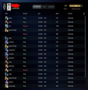 🏅 MMR 1474 | 🕒 217 годин | 🛡 10000