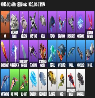 🎨 32 скінів | 🌟 Fortnite акаунт