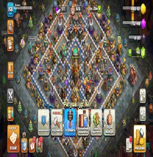 🏰 Clash of Clans акаунт | Ратуша 16 рівня | Рівень 60%