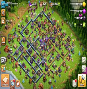 🏰 Clash of Clans акаунт | Ратуша 15 | Рівень 172