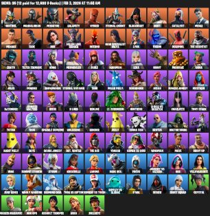 🎨 95 skins | 🌟 Fortnite account