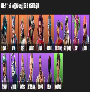 🎨 17 skins | 🌟 Fortnite account