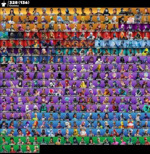 🎨 328 скинов | 🌟 Fortnite аккаунт