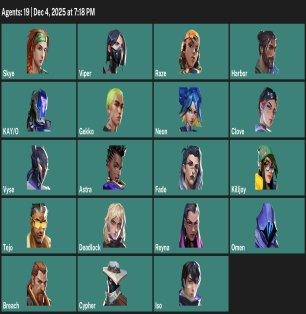 🎯 Valorant account | Rank: Unranked | Server: EU | 19 agents