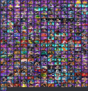 Personal account, 328 skins, PVE, 20k V-Bucks