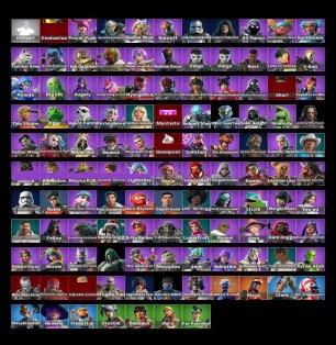 🎨 117 skins | 🌟 Fortnite account