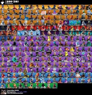 🎨 250 skins | 🌟 Fortnite account