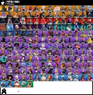 🎨 44 скінів | 🌟 Fortnite акаунт