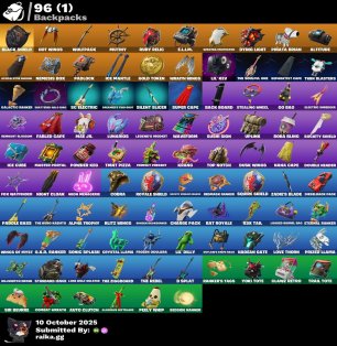 🎨 43 скінів | 🌟 Fortnite акаунт