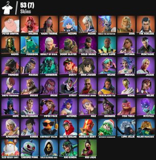 🎨 53 skins | 🌟 Fortnite account