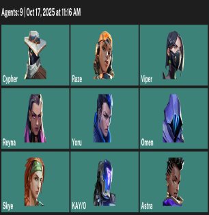 🎯 Valorant account | Gold 3 | EU | 9 agents.