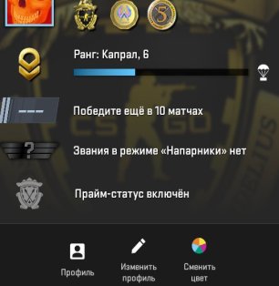 🔑 CS2 Prime | 🥈 Приватний Ранг 6 | 🕒 45 годин — Готовий до Змагань