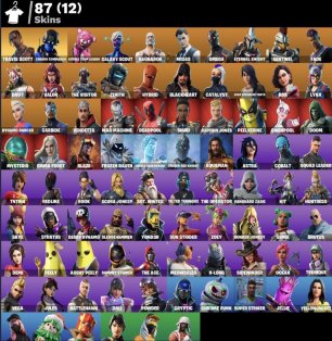 🎨 87 skins | 🌟 Fortnite account