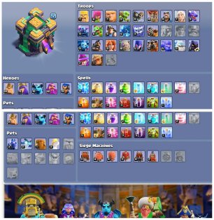 🏰 Clash of Clans акаунт | Ратуша 14 | Рівень 100