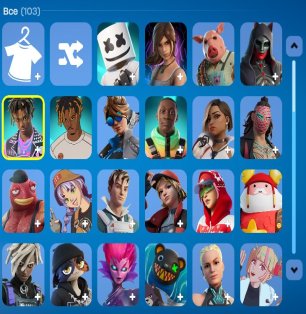 🎨 100 skins | 🌟 Fortnite account