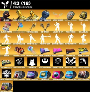 🎨 94 skins | 🌟 Fortnite account