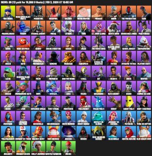 🎨 95 skins | 🌟 Fortnite account