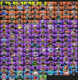 🎨 166 скінів | 🌟 Fortnite акаунт