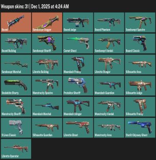 🎯 Valorant акаунт | Ранг: Розблоковано | EU | 18 агентів