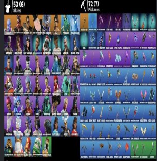🎨 53 скінів | 🌟 Fortnite акаунт