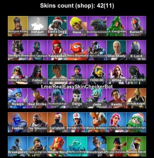 🎨 42 skins | 🌟 Fortnite account